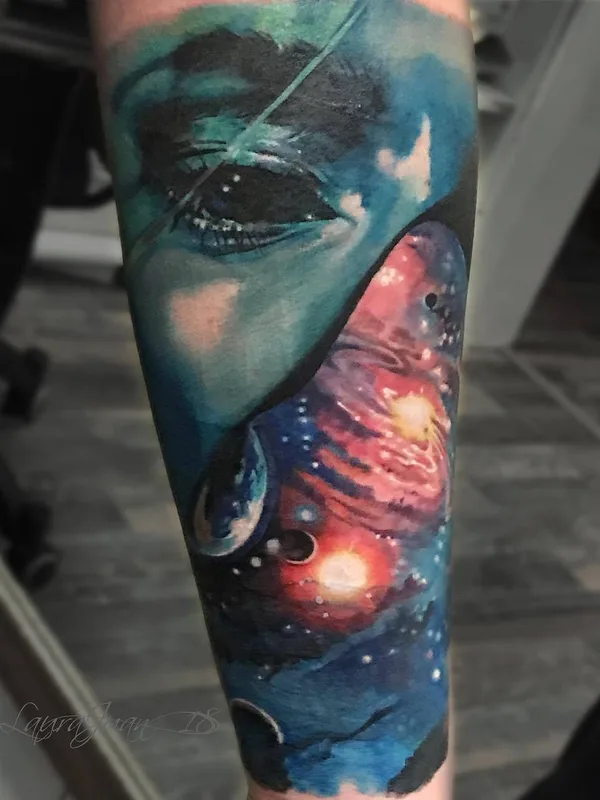 color realism tattoo on forearm #28736 | Tattoo Artist Laura Juan