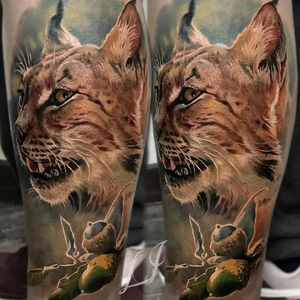 Portrait tattoo by Laura Juan in Madrid