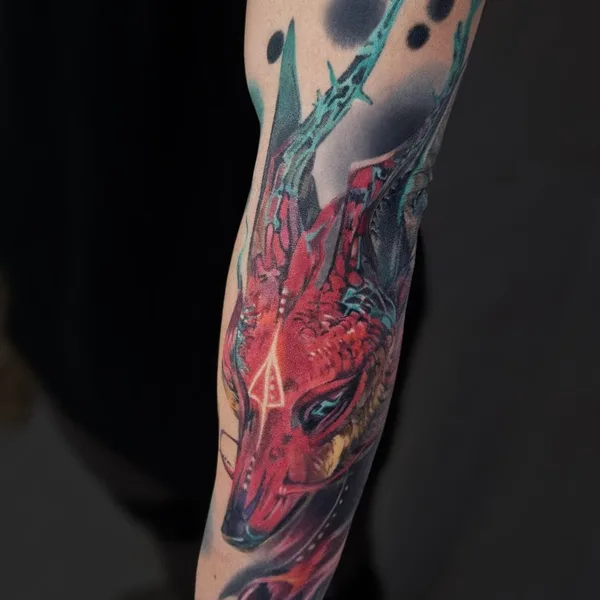 Realism tattoo by Дарья Семёнова in Челябинск