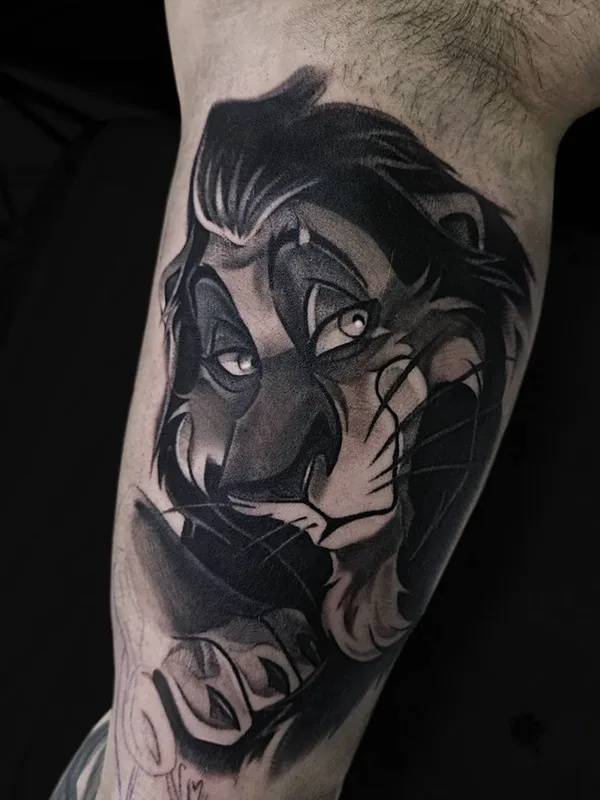 black and grey black and grey Tatuaggio su forearm #52716 | Tatuatore Дарья Семёнова