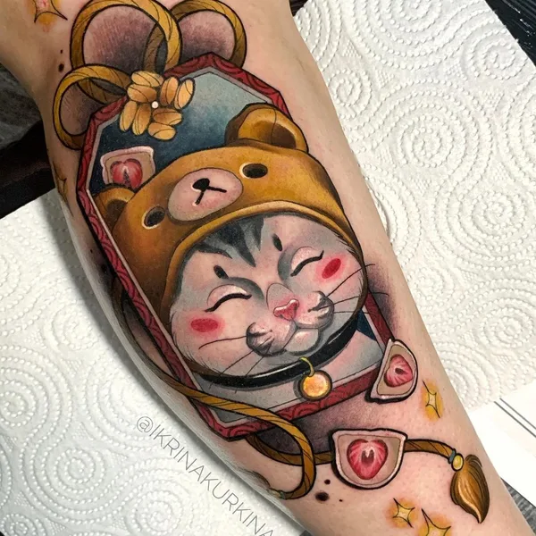 Neo Traditional tattoo by Ирина Куркина in Челябинск