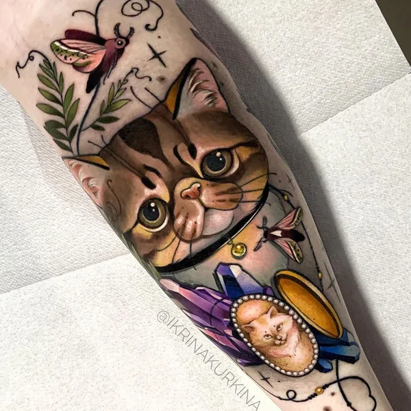 Neo Traditional tattoo by Ирина Куркина in Челябинск