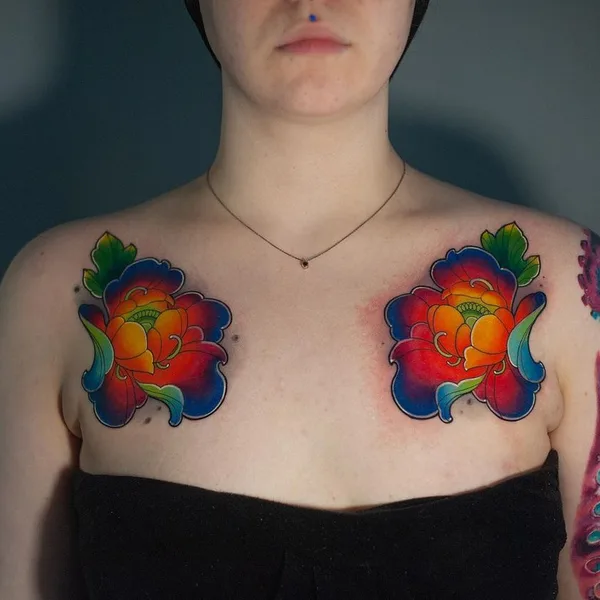 Neo Traditional tattoo by Ирина Куркина in Челябинск