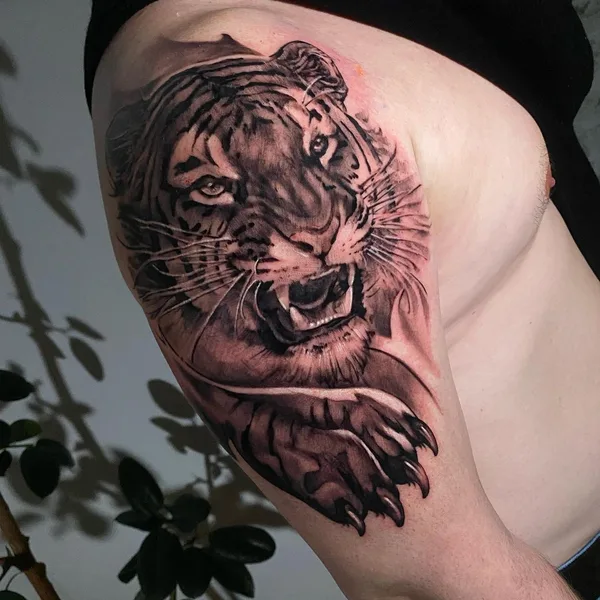 Realism tattoo by Виталий Козлов in Челябинск