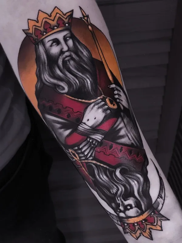color neo traditional Tatuaggio su forearm #52738 | Tatuatore Виталий Козлов