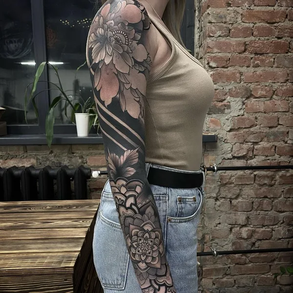 Neo Traditional tattoo by Антон Глухих in Челябинск