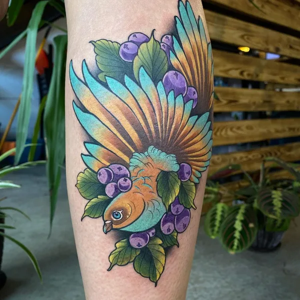Neo Traditional tattoo by Антон Глухих in Челябинск