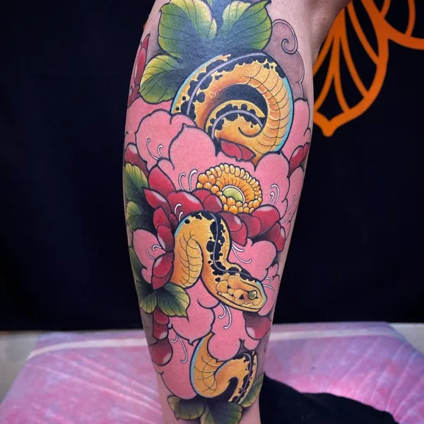 Neo Traditional tattoo by Антон Глухих in Челябинск