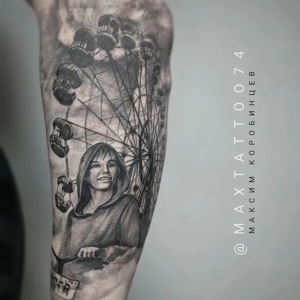 Realism tattoo by Максим Коробинцев in Челябинск