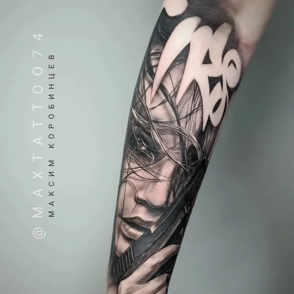 Realism tattoo by Максим Коробинцев in Челябинск