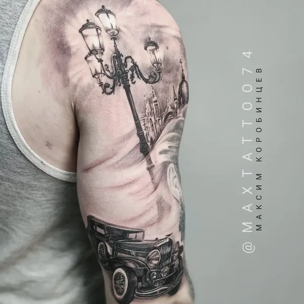 Realism tattoo by Максим Коробинцев in Челябинск