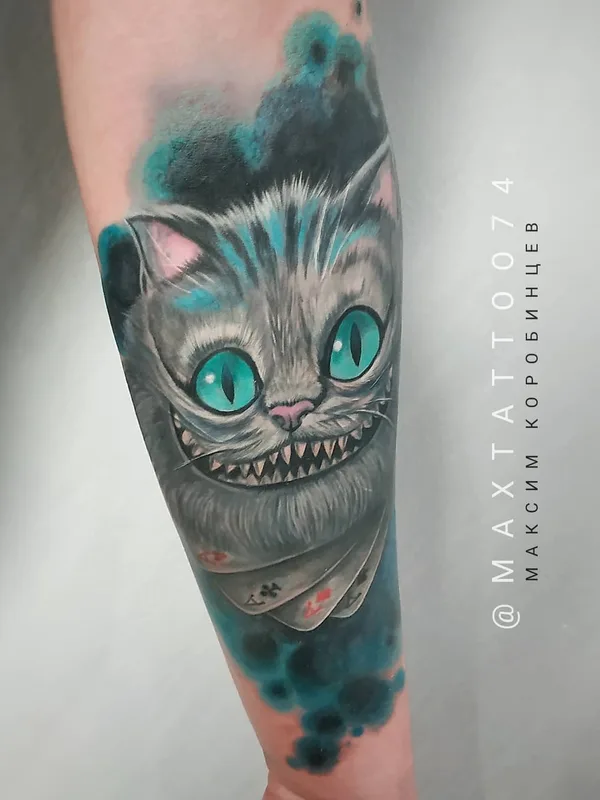 color realism tatouage sur forearm #52772 | Artiste tatoueur Максим Коробинцев
