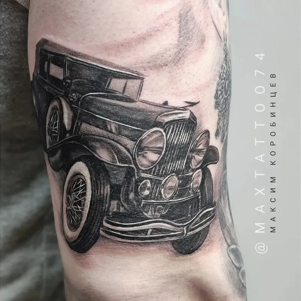 Realism tattoo by Максим Коробинцев in Челябинск