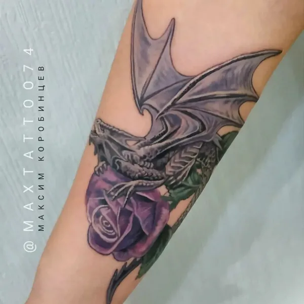 Realism tattoo by Максим Коробинцев in Челябинск