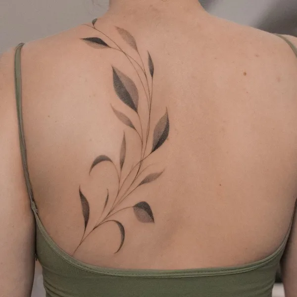 Fine Line tattoo by Настя Мартемьянова in Челябинск