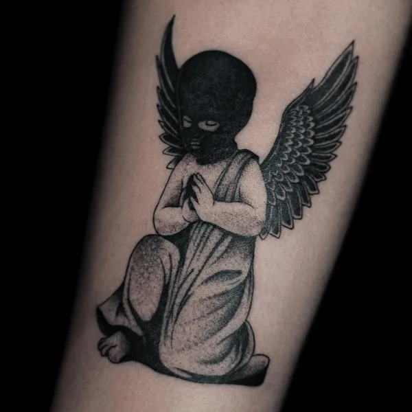 Graphic tattoo by Игорь Пятых in Челябинск