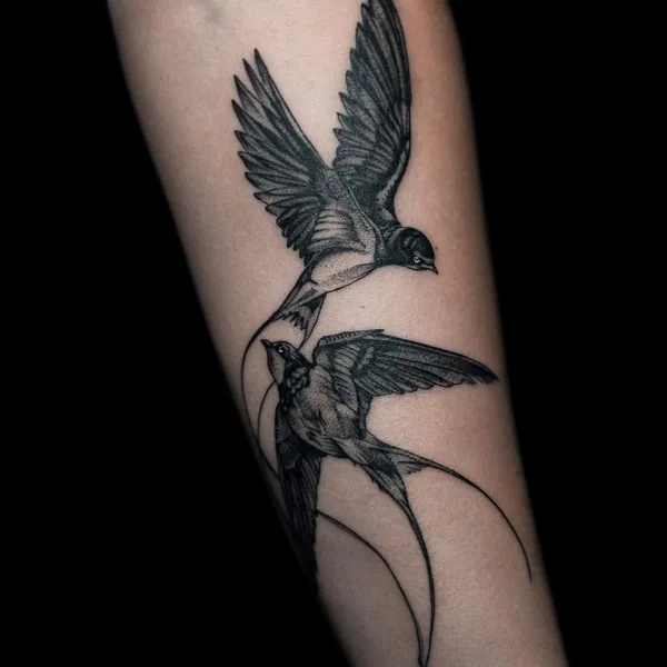Graphic tattoo by Игорь Пятых in Челябинск