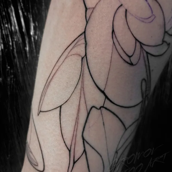 Graphic tattoo by Михаил Громов in Воронеж