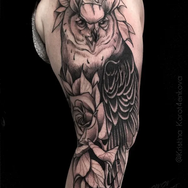 Graphic tattoo by Михаил Громов in Воронеж