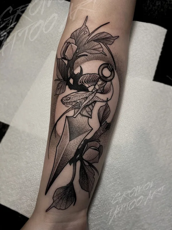 Графика tattoo by Михаил Громов in Воронеж