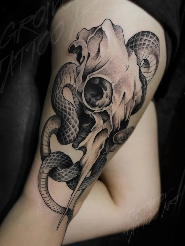 Графика tattoo by Михаил Громов in Воронеж