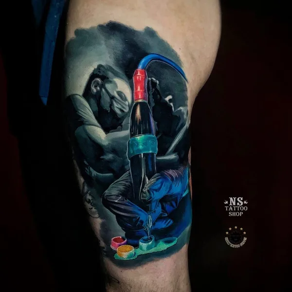 Realism tattoo by Руслан Мифтахов in Екатеринбург