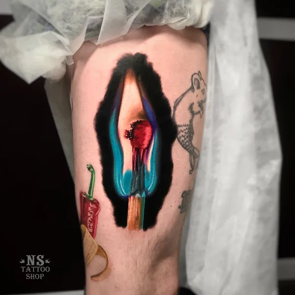 Realism tattoo by Руслан Мифтахов in Екатеринбург