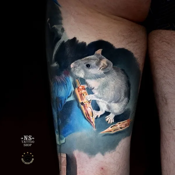 Realism tattoo by Руслан Мифтахов in Екатеринбург
