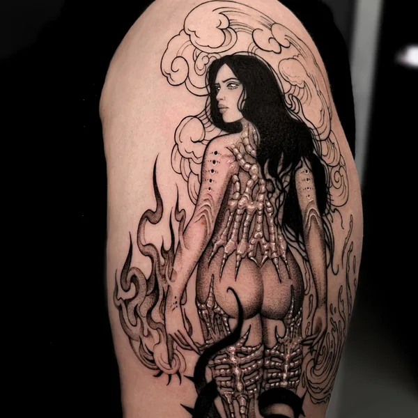 Author's Style tattoo by Łera Zabłocka in Химки