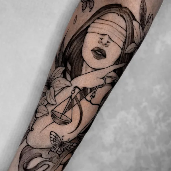 Author's Style tattoo by Łera Zabłocka in Химки