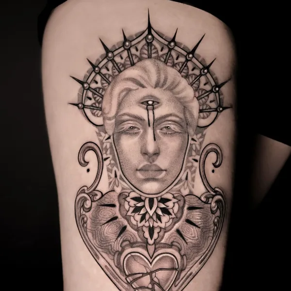 Author's Style tattoo by Łera Zabłocka in Химки