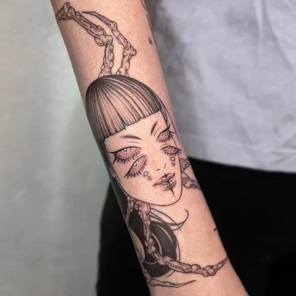 Author's Style tattoo by Łera Zabłocka in Химки