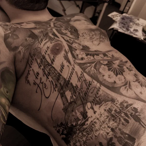 Black & Grey tattoo by Noa Yanni in Firenze