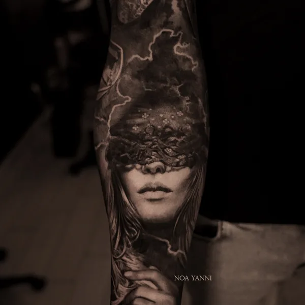 Black & Grey tattoo by Noa Yanni in Firenze