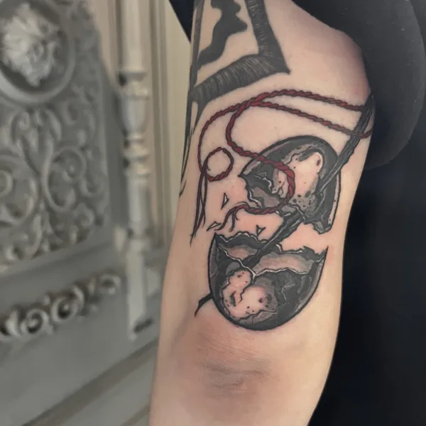Author's Style tattoo by БОСС МОРОЗОВ in Saint Petersburg