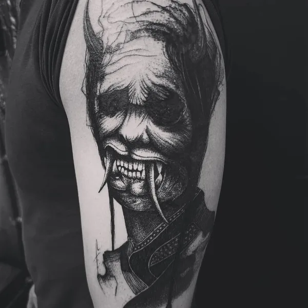 Horror tattoo by Morty in Oslo