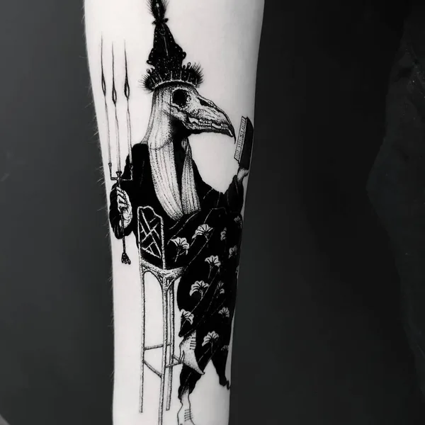 Horror tattoo by Morty in Oslo
