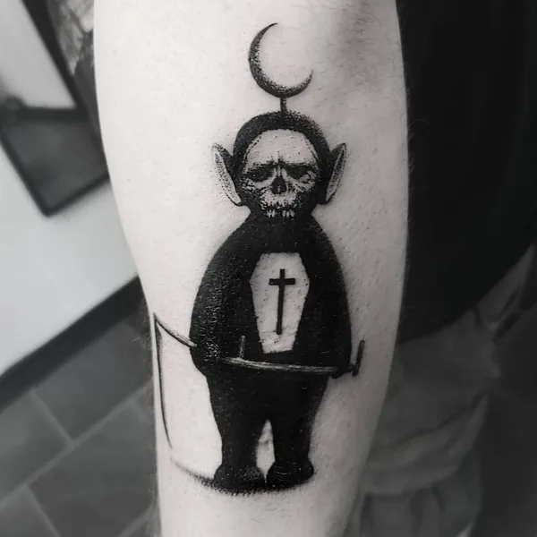 Horror tattoo by Morty in Oslo