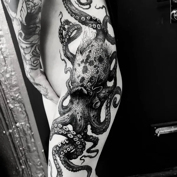 Horror tattoo by Morty in Oslo