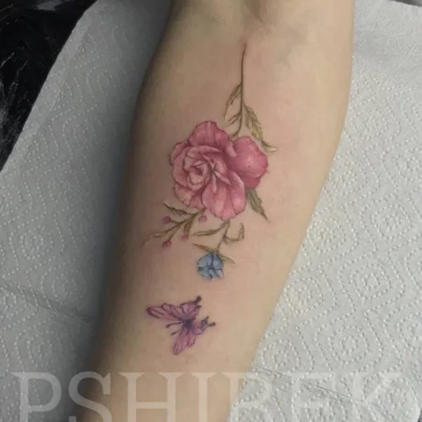 Graphic tattoo by Андрей Пшибек in Чебоксары