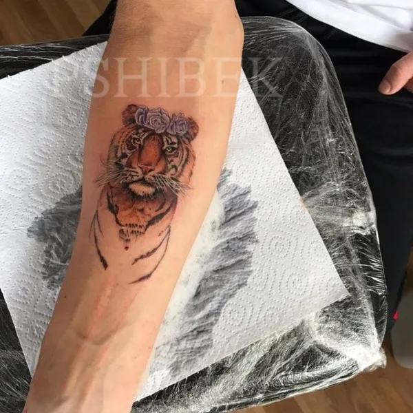 Graphic tattoo by Андрей Пшибек in Чебоксары