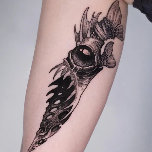 whipshading tattoo by Boris Popov in Нижний Новгород
