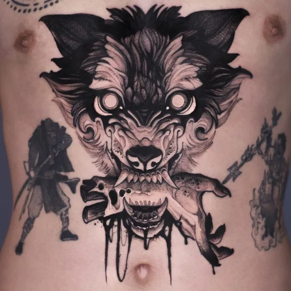 whipshading tattoo by Boris Popov in Нижний Новгород