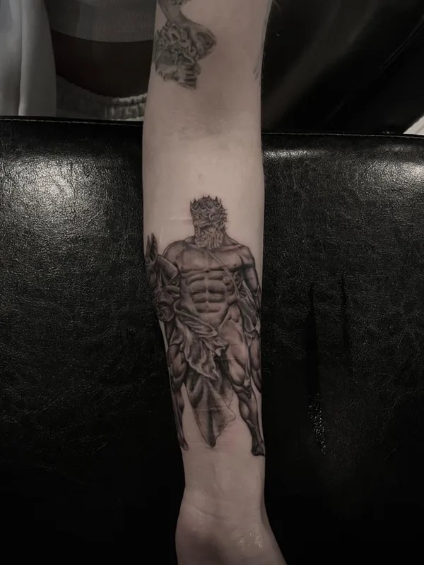 black and grey realism татуировка на forearm #71689 | Тату мастер Lauren Manners