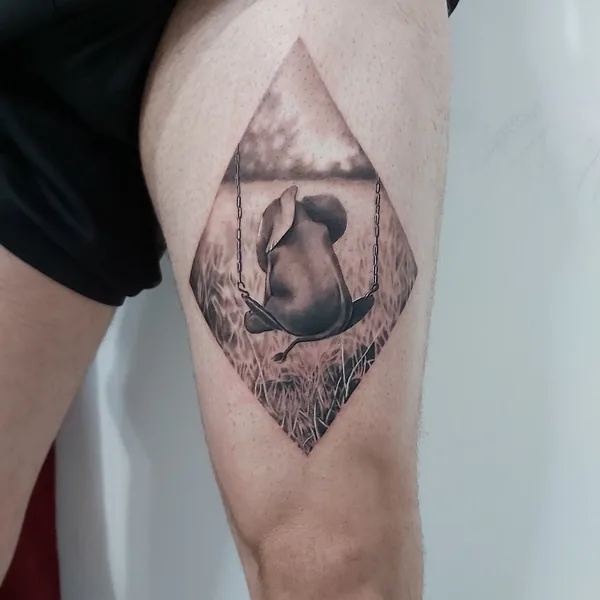Minimalism tattoo by Irina Maklyakova