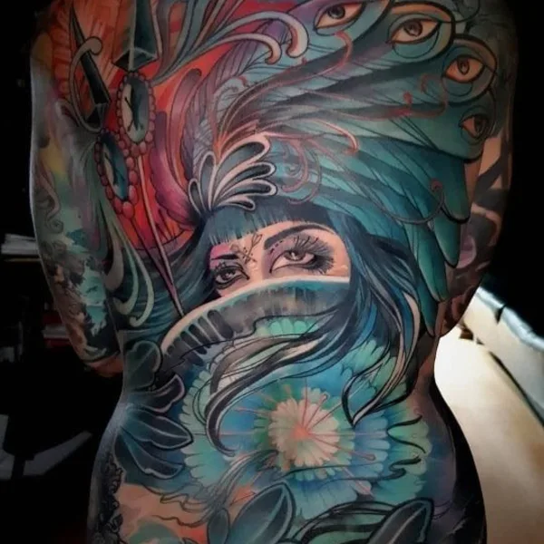 Neo Traditional tattoo by MIREK G.
