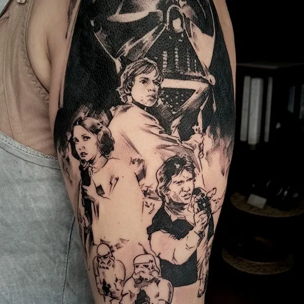 Neo Traditional tattoo by MIREK G.