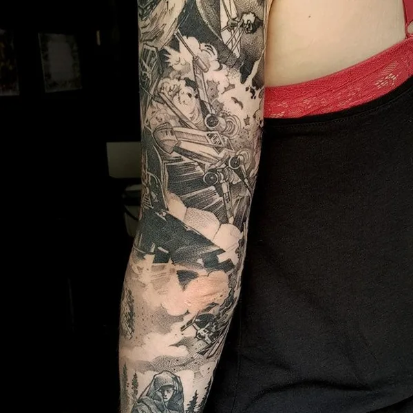 Neo Traditional tattoo by MIREK G.