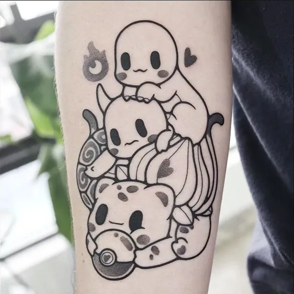 Author's Style tattoo by Hugo K in Seoul