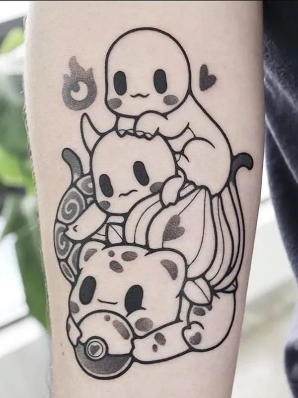 black blackwork татуировка на forearm #43402 | Тату мастер Hugo K